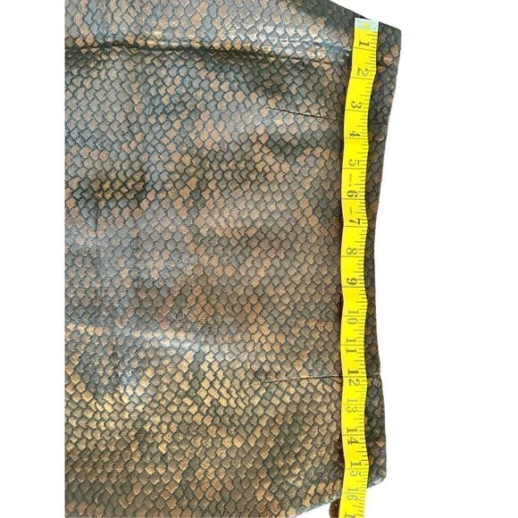 Kay Unger NY Pencil Snakeskin Print Skirt Size 8 - Picture 11 of 14